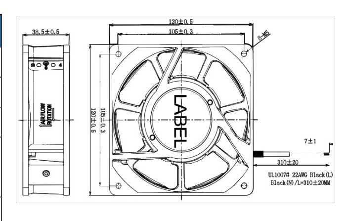 4 Inch Fan with Guard — Unity&nbsp;Electro OEM Product