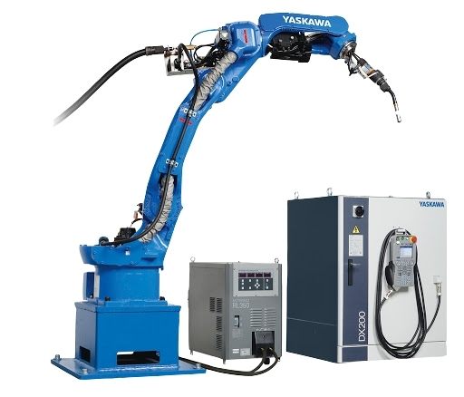Robotic welding arm at Unity Electro